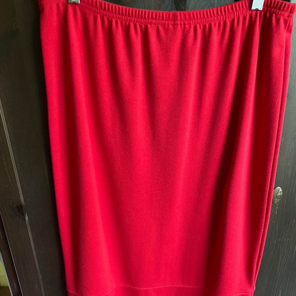 PRICE DROP!! Vintage Katherine Stone Stretch Knit Midi Skirt - Women's Medium - Picture 9 of 12